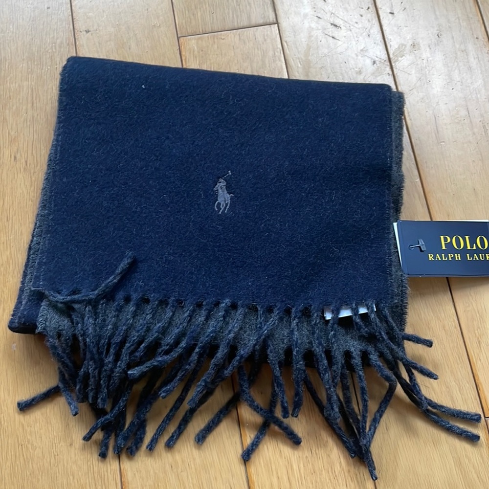 Polo wool scarf NWT